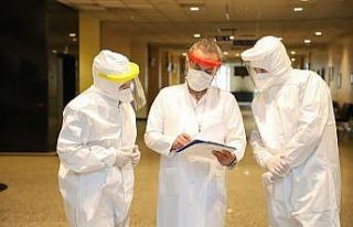 SANKO Üniversitesi Hastanesinde, Covid- 19 tedavisi...