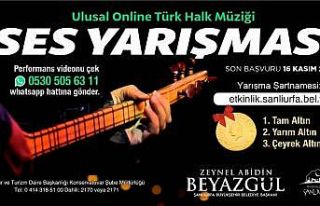 Şanlıurfa’da ödüllü online ses ve tiyatro yarışması