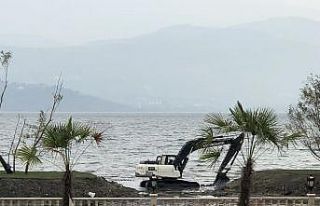 Sapanca Gölü’nde şok görüntü