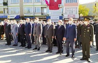 Saray ve Büyükyoncalı’nın kurtuluşu törenle...