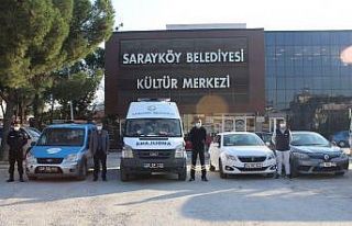 Sarayköy’de filyasyon ekiplerine araç ve personel...