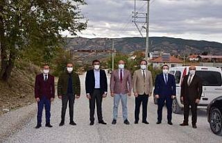 Sarıgöl’de asfalt çalışmaları tamamlandı