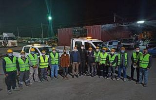 Saruhanlı Belediyesinden deprem bölgesine yardım