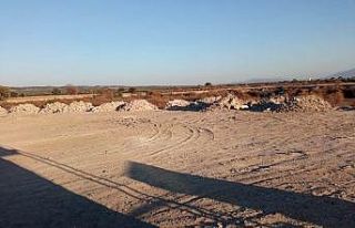 Saruhanlı hafriyat depolama alanı faaliyette