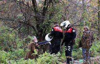 Şehir merkezinde ağaç altındaki eğlenceleri polis...