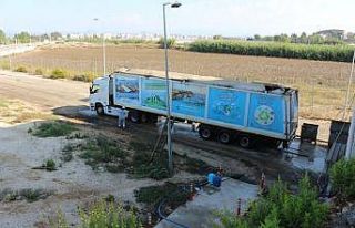 Serik’ten 56 bin 704 ton çöp transfer edildi