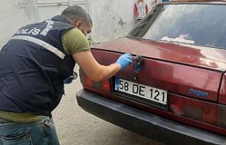 Ses sistemleri çalan şahıs kovalamaca sonucu yakalandı