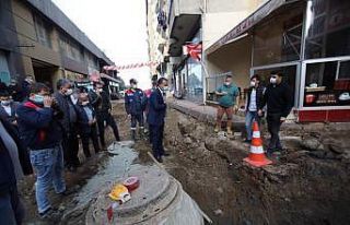 Sevgi Caddesi, modern görünüme kavuşuyor