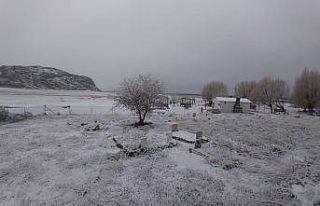 Seydikemer’e yılın ilk karı düştü