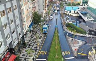 Seyir Caddesi yeni görünümüne kavuştu