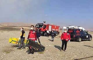 Siirt Havalimanında kaza kırım tatbikatı