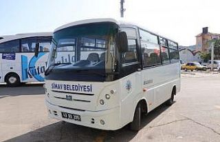 Simav Belediyesi’ne hibe minibüs