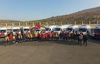 Sınırda nöbet tutan UMKE ekibi Ata’yı andı