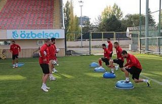 Sivas Belediyespor, Van Spor maçı hazırlıklarına...
