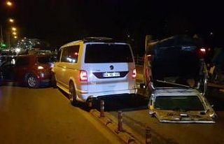 Söke şehir merkezinde zincirleme kaza