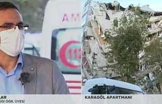 SUBÜ DAMER heyeti deprem bölgesindeki incelemelerine...