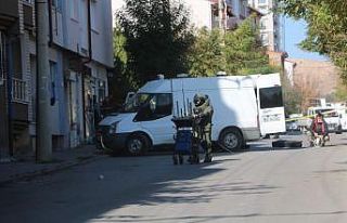 Şüpheli paket patlatıldı, kedinin tepkisi gülümsetti