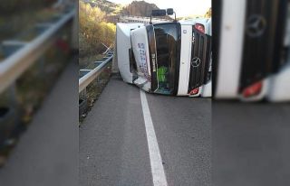 Sürücüsünün direksiyon hakimiyetini kaybettiği...