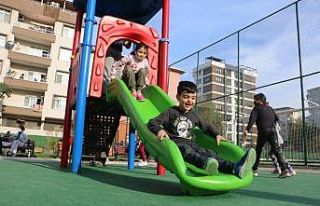 Tamamlanan spor tesisi Atalar’a yeni soluk getirdi