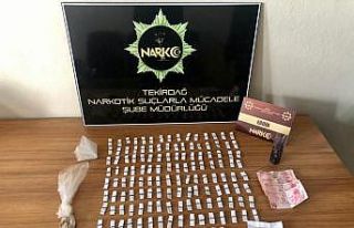 Tekirdağ’da uyuşturucu operasyonu: 1 gözaltı