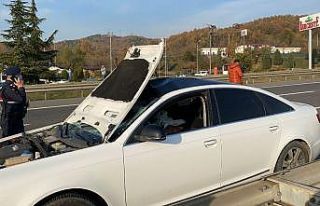 TEM otoyolunda feci kaza 1 ölü, 2 yaralı