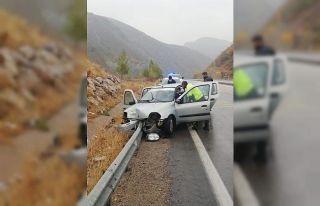 Tercan’da trafik kazası: 3 yaralı