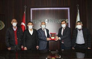 Ticaret Borsası’ndan Ali Şahan’a teşekkür