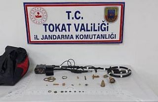 Tokat’ta tarihi eser operasyonu