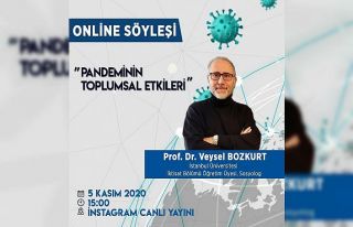 Toplum Bilimleri Kurulu Üyesi pandeminin toplumsal...