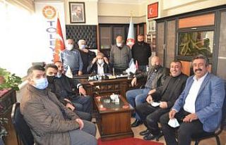 Toraman ve Sivaslı’ya tebrik ziyareti