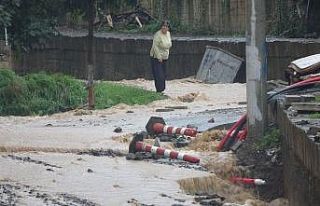 Trabzon’da şiddetli yağış