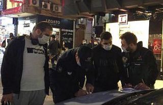 Trabzon’da sokakta sigara içenlere ceza