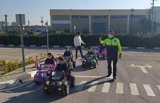 Trafik Eğitim Parkı yeniden çocukların hizmetinde