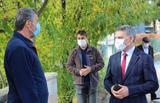 Tunceli Valisi Özkan, Covid-19 denetiminde