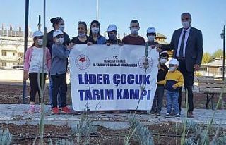 Tunceli’de “Lider Çocuk Tarım Kampı” etkinliği