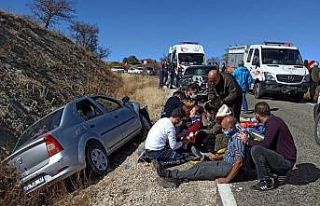 Tunceli’de trafik kazası: 6  yaralı