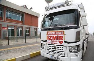 Tunceli’den İzmir’e bir yardım tırı yola çıktı