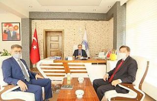 TÜRKSOY’DAN Başkan Cabbar’a ziyaret