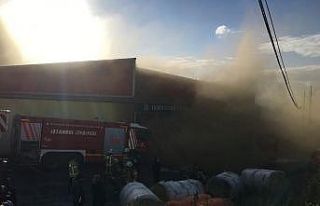 Tuzla’da korkutan fabrika yangını