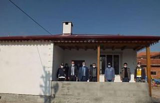 Ulaş’ta belediye işçilerine özel dinlenme noktası