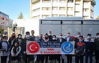 Ülkü Ocakları’ndan kan bağışı
