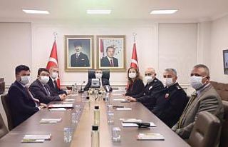 Üniversite güvenlik koordinasyon toplantısı yapıldı