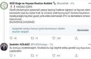 Üniversite personelinin aracıyla ezdiği iddia edilen...