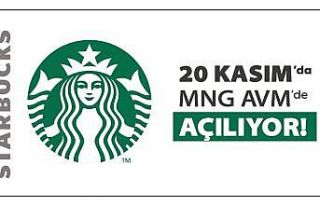 Ünlü kahve zinciri Starbucks, Erzurum MNG’de 20...