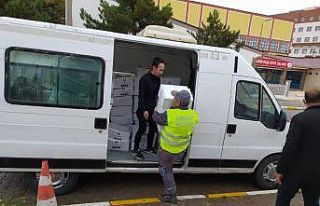 Ürgüp Belediyesi’nden İzmir’e gıda yardımı