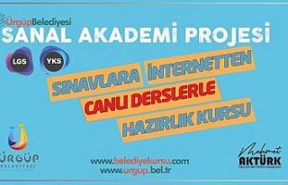 Ürgüp Belediyesi’nden ’Sanal Akademi Projesi’
