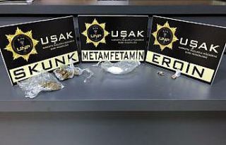 Uşak’ta yabancı uyruklu iki uyuşturucu taciri...
