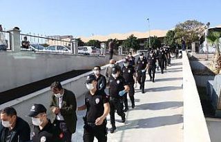 Uyuşturucu satıcılarına temizlik operasyonu