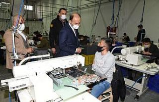 Vali Erin, OSB’deki fabrikaları ziyaret etti