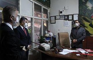 Vali Gül ve Emniyet Müdürü Zeybek’ten denetim